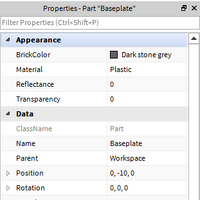Properties Roblox Wikia Fandom