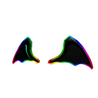 Cartoony Rainbow Antlers Roblox - roblox cartoony rainbow shirt id