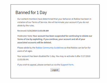 How To Reactivate Roblox Account After Ban 2019 How To Reactivate Your Roblox Account After Being Banned 2019 لم