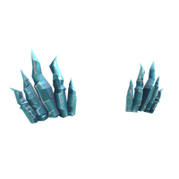 Frigidus Shoulder Ice Spikes Roblox Wikia Fandom