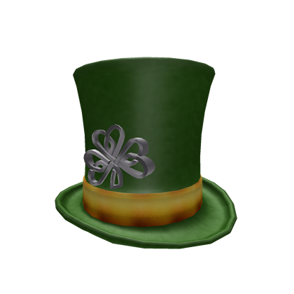 Celtic Knot Shamrock Top Hat Roblox Wikia Fandom Powered - lucky shamrock roblox