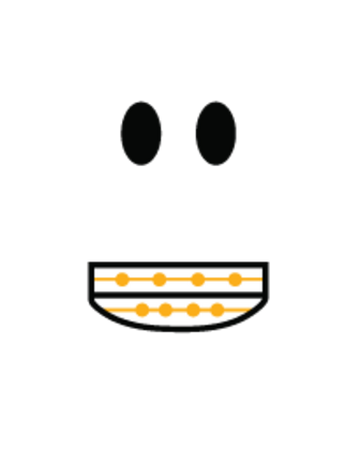 Golden Bling Braces Roblox Wikia Fandom
