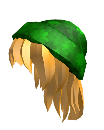 Irish Hairstylin Beanie And Hair Roblox Wikia Fandom - roblox beanie hair blonde