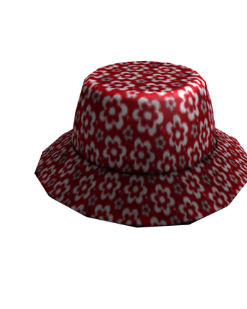 Red Bucket Hat Roblox Wikia Fandom - roblox bucket hat transparent