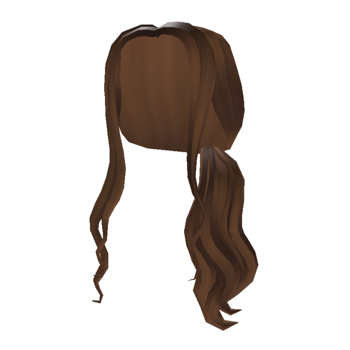 Shimmering Brown Hair Free Roblox Girl Hair Not A Model