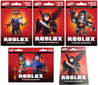 Unredeemed Roblox Gift Card Pin