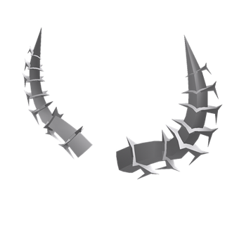 Black And White Horns Roblox
