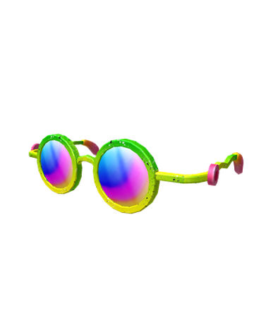 roblox item rainbow glasses Radical Round Shades Roblox Wikia Fandom