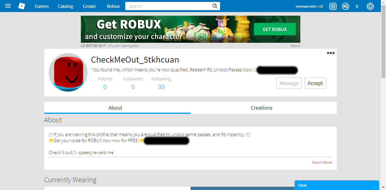 User Blog Reeseparrado Attacked By Roblox Bot Accounts Roblox Wikia Fandom - roblox user bot