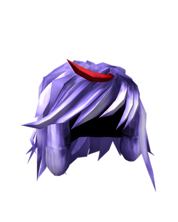 purple anime hair roblox Wild Violet Anime Hair Roblox Wikia Fandom