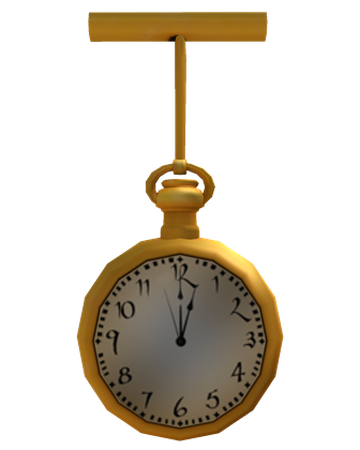 Conductor S Gold Pocket Watch Roblox Wikia Fandom