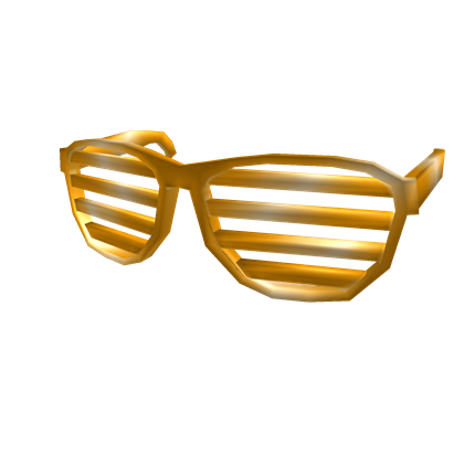 Gold Shutter Shades Roblox Wikia Fandom Powered By Wikia - 