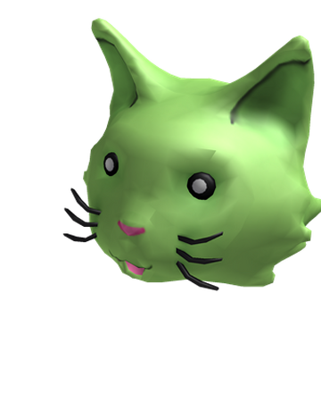 Toxic Green Cat Roblox Wikia Fandom - cartoon cat head roblox