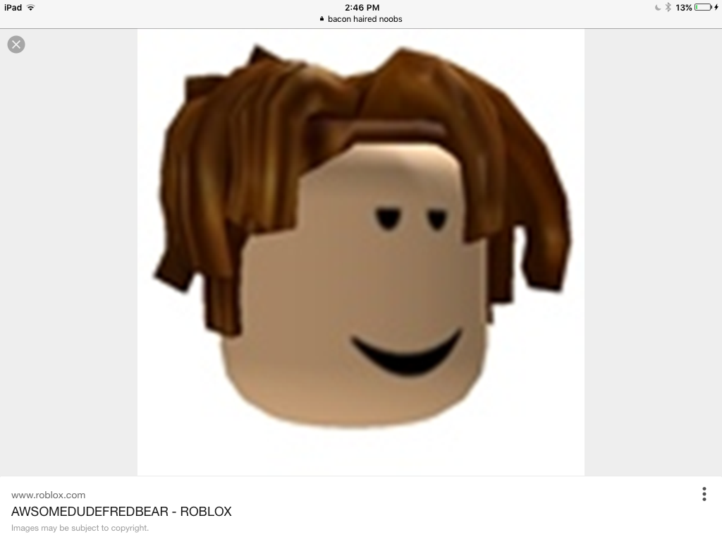 Pictures Of Bacon Head Roblox