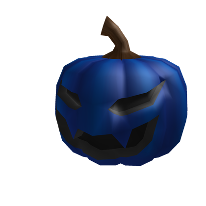 Blue Pumpkin Hat Roblox