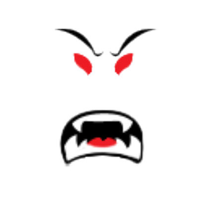 Roblox Face Png Red Eyes