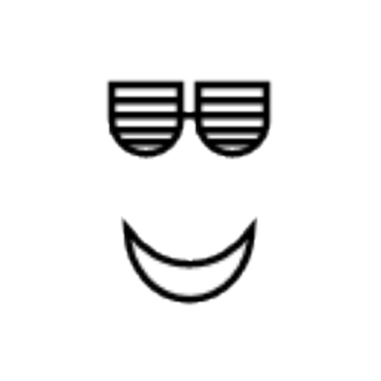 Roblox Face With Sunglasses