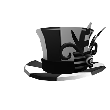 Black Top Hat Roblox