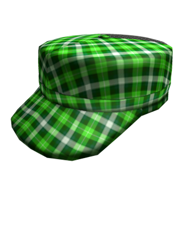 Bright Green Plaid Cap Roblox Wikia Fandom