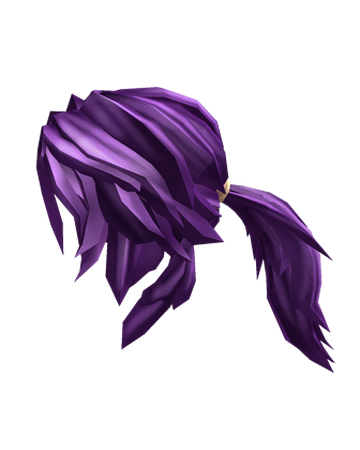 Purple Action Ponytail Roblox Wikia Fandom - lavender updo hair roblox