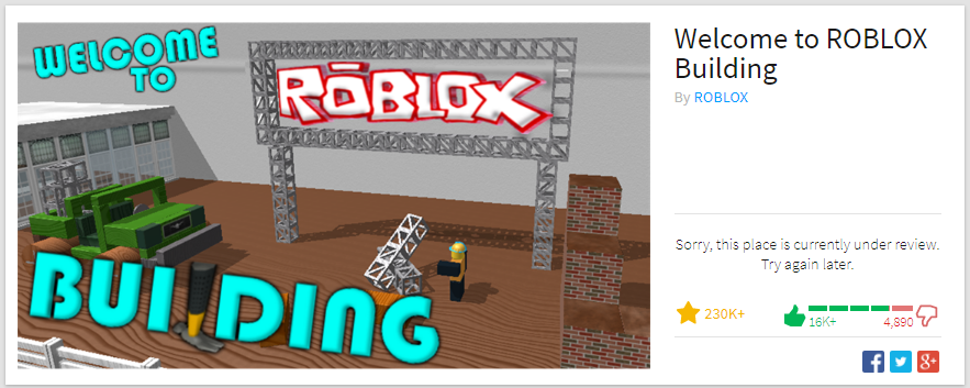 Roblox Sorry This Place Is Currently Under Review Try Again - roblox games under review
