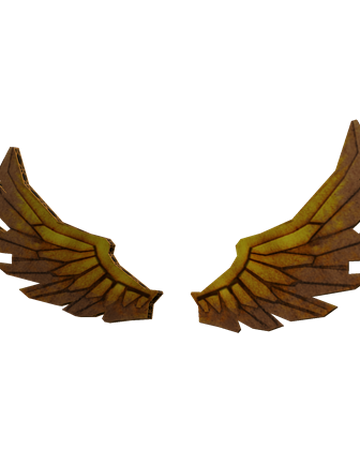 Diy Golden Bloxy Wings Roblox Wikia Fandom - roblox bloxys arobloxnameppua