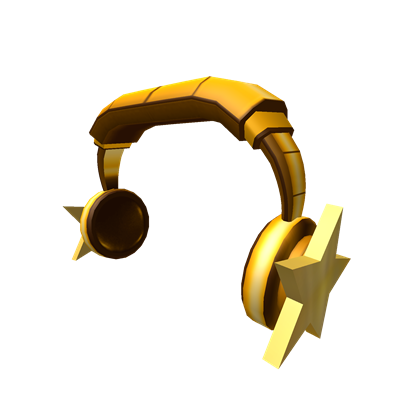 Golden Star Headphones Roblox Wikia Fandom Powered By Wikia - roblox headphones