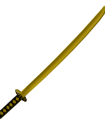 Golden Katana Of The Unflinching Dawn Roblox Wikia Fandom