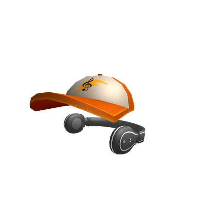 Roblox Engineer Hat Headphones And Orange Cap Roblox Wikia Fandom