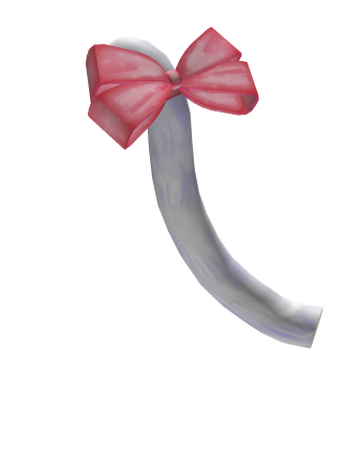 Bowed White Cat Tail Roblox Wikia Fandom