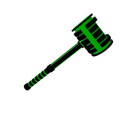 Green Lazer Hammer Roblox Wikia Fandom Powered By Wikia - ban hammer texture roblox