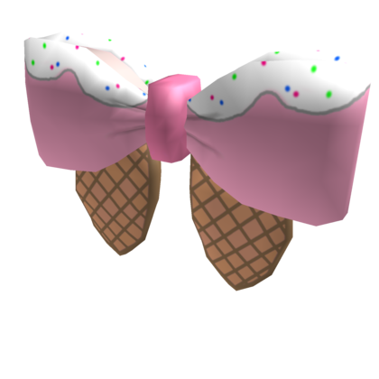 Ice Cream Hair Bow Roblox Wikia Fandom Powered By Wikia - 