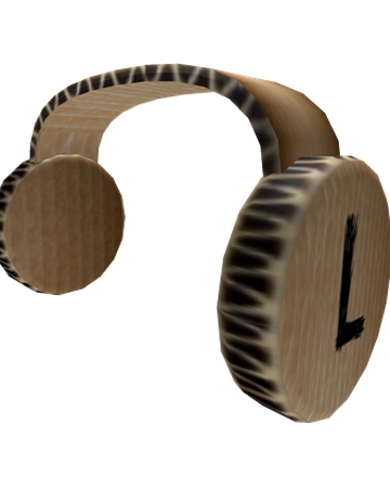 Recycled Cardboard Headphones Roblox Wikia Fandom - roblox wiki workclock headphones