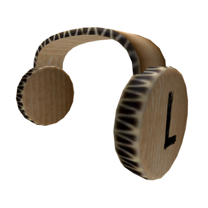 Recycled Cardboard Headphones Roblox Wikia Fandom - clock work headphones roblox