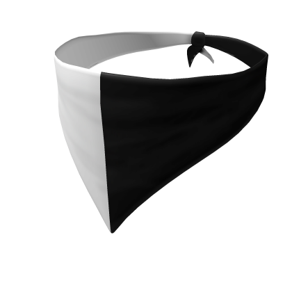 Roblox Black Bandana Hat