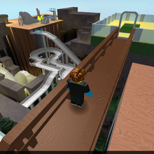 Playing Roblox On Pool Tycoon 4 Very Massive Water Park Youtube - water park tycoon 4 roblox