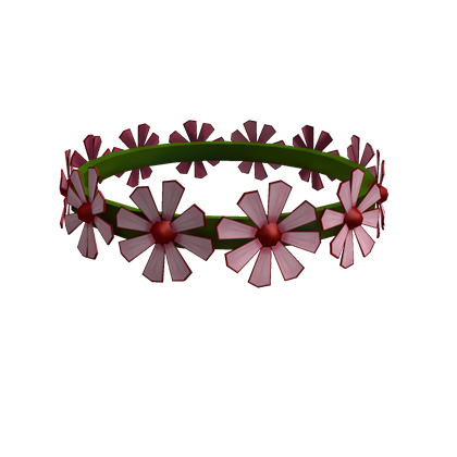 Spring Crown Of Flowers Roblox Wikia Fandom - pink flower hat roblox