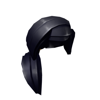 Black Ponytail Roblox Wikia Fandom - free roblox hair black long