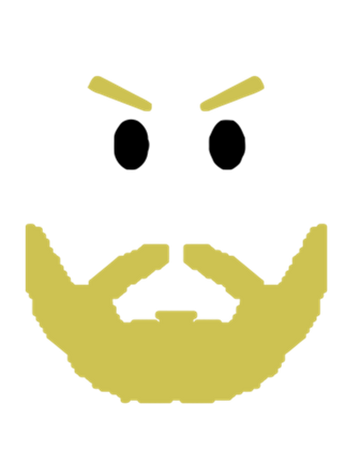 Daring Blonde Beard Face Roblox Wikia Fandom