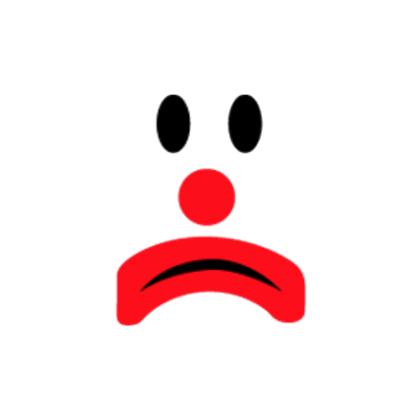 Sad Face Roblox Png