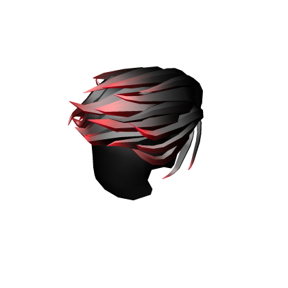 Black Red Roblox Logo