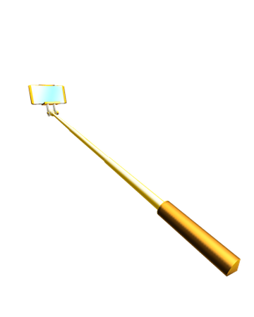 Gold Plated Selfie Stick Roblox Wikia Fandom