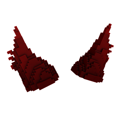 8 Bit Crimson Horns Of Pwnage Roblox Wikia Fandom