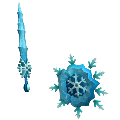 Snowflake Shield And Sword Roblox Wikia Fandom - roblox snowflake face