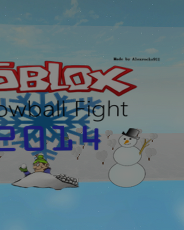 Roblox Snowball Fight 2014 Roblox Wikia Fandom - robloxwiki absolute beginners guide to scripting