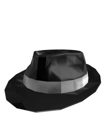 Black Sparkle Time Fedora Roblox