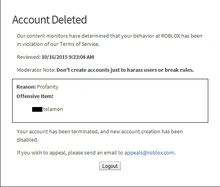 Roblox Ip Ban Screen | Roblox Account Generator 2019 - 