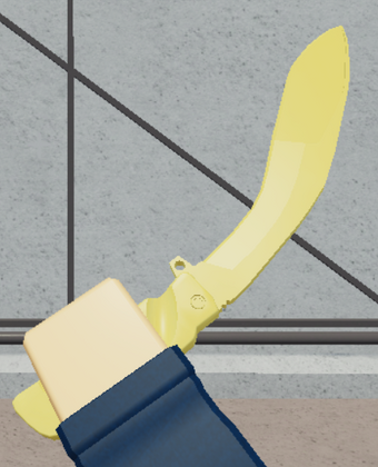 Golden Knife Skins Arsenal Wiki Fandom - all knives in arsenal roblox