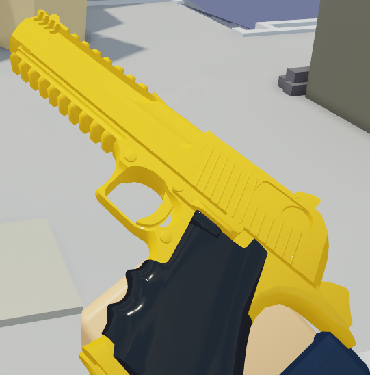 Gold Roblox Luger