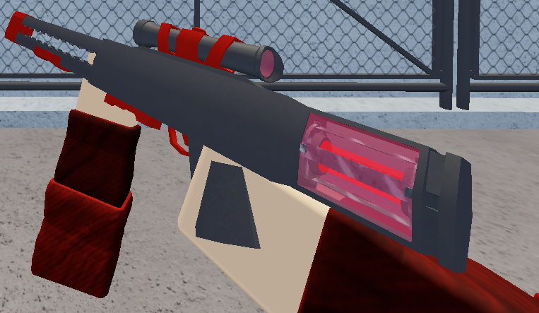 Red Laser Gun Roblox Id